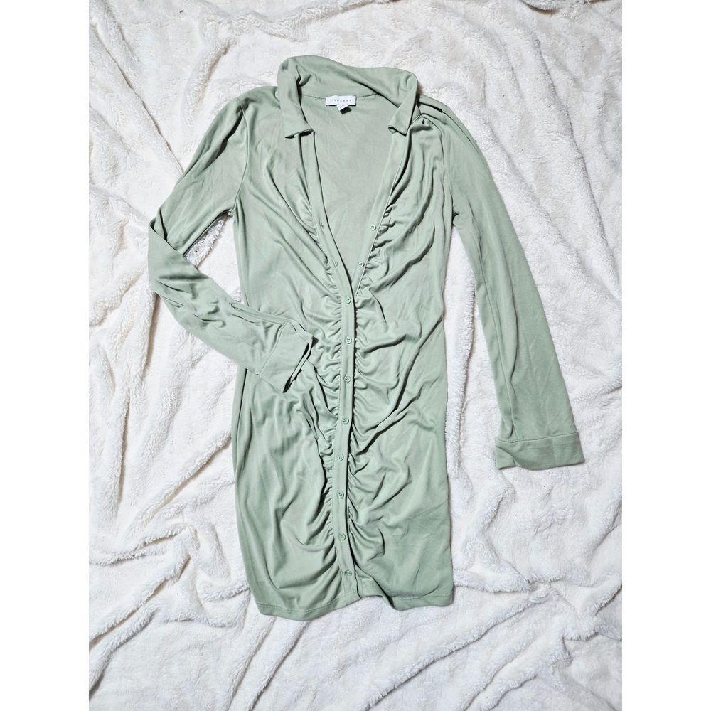 Topshop | Ruched Dress - Picture 5 of 8